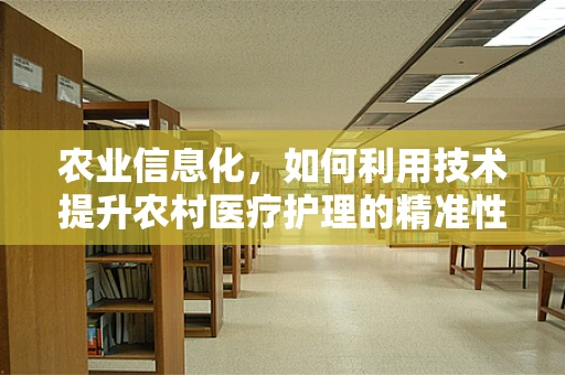 农业信息化，如何利用技术提升农村医疗护理的精准性？