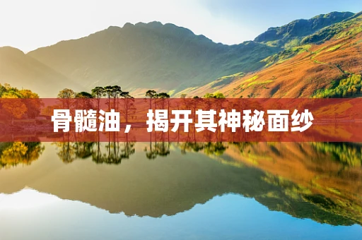 骨髓油，揭开其神秘面纱