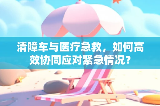 清障车与医疗急救，如何高效协同应对紧急情况？