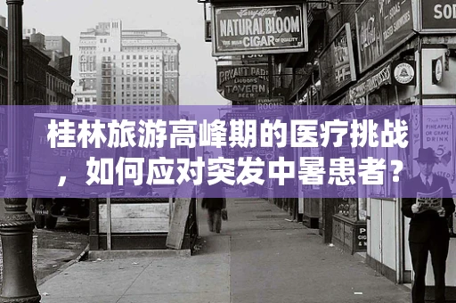 桂林旅游高峰期的医疗挑战，如何应对突发中暑患者？