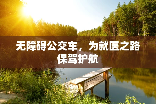 无障碍公交车，为就医之路保驾护航