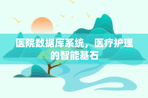 医院数据库系统，医疗护理的智能基石