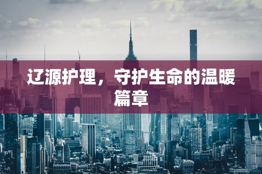 辽源护理，守护生命的温暖篇章