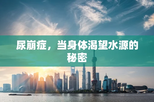 尿崩症，当身体渴望水源的秘密
