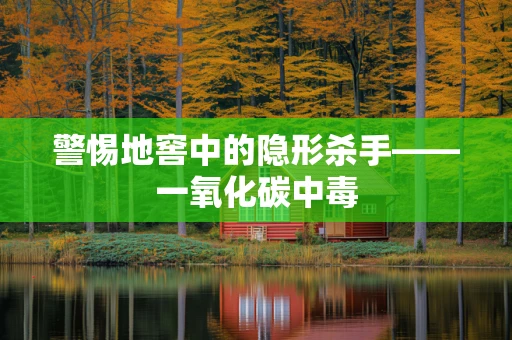 警惕地窖中的隐形杀手——一氧化碳中毒