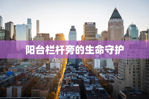阳台栏杆旁的生命守护