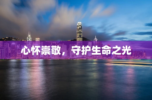 心怀崇敬，守护生命之光