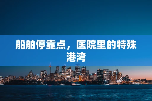 船舶停靠点，医院里的特殊港湾
