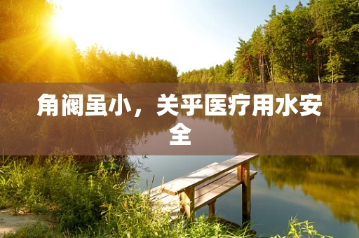 角阀虽小，关乎医疗用水安全