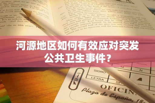 河源地区如何有效应对突发公共卫生事件？