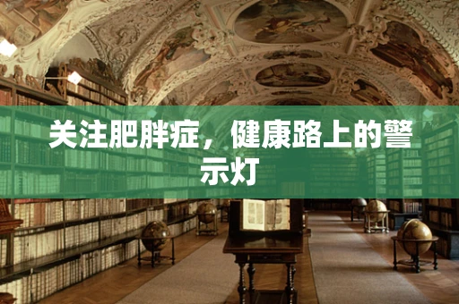 关注肥胖症，健康路上的警示灯