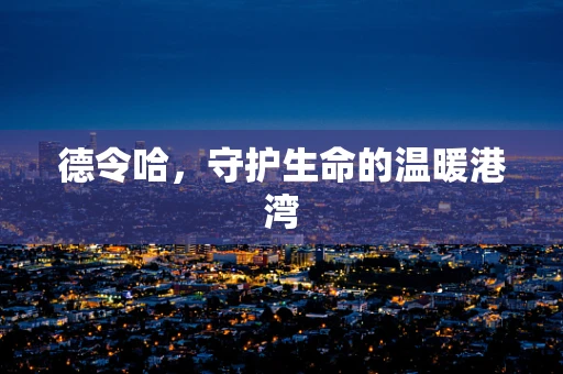 德令哈，守护生命的温暖港湾
