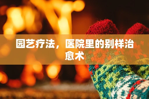 园艺疗法，医院里的别样治愈术