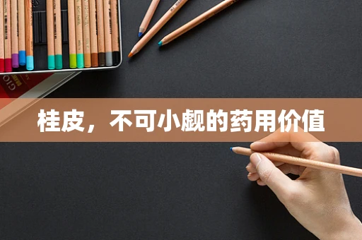 桂皮，不可小觑的药用价值