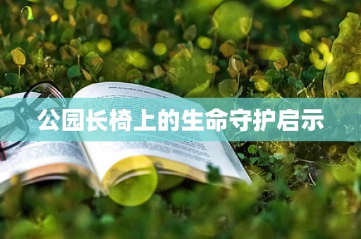 公园长椅上的生命守护启示