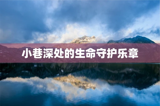 小巷深处的生命守护乐章