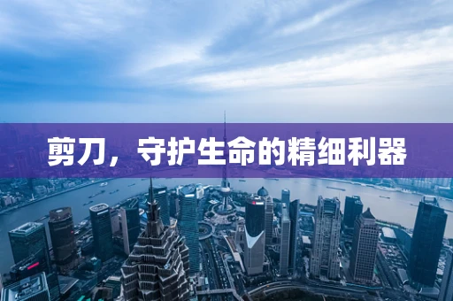剪刀，守护生命的精细利器