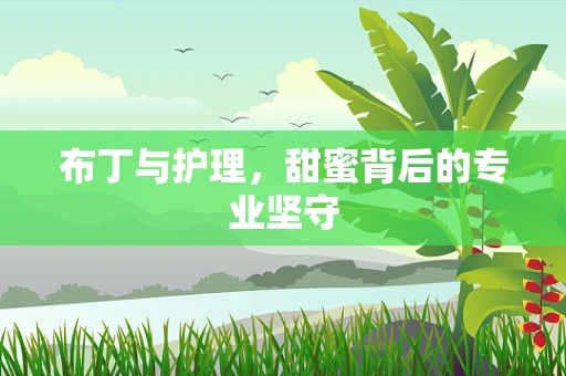 布丁与护理，甜蜜背后的专业坚守