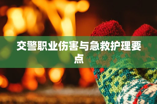 交警职业伤害与急救护理要点