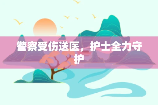 警察受伤送医，护士全力守护