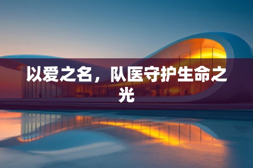 以爱之名，队医守护生命之光