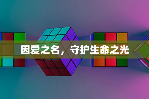 因爱之名，守护生命之光