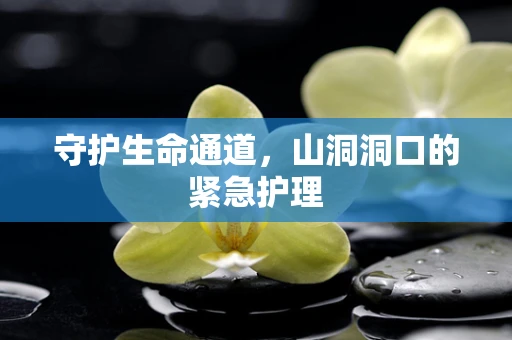 守护生命通道，山洞洞口的紧急护理
