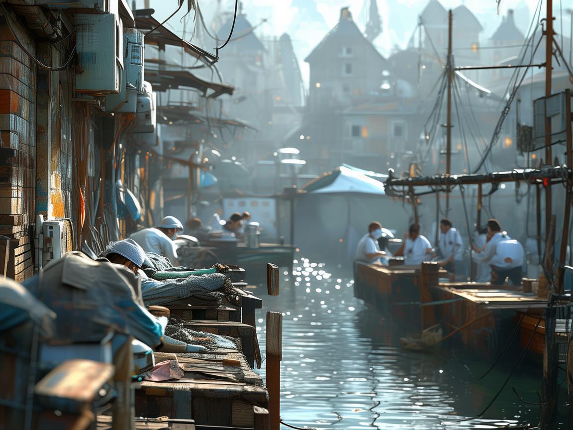 港口码头的医疗守护 港口码头的医疗守护