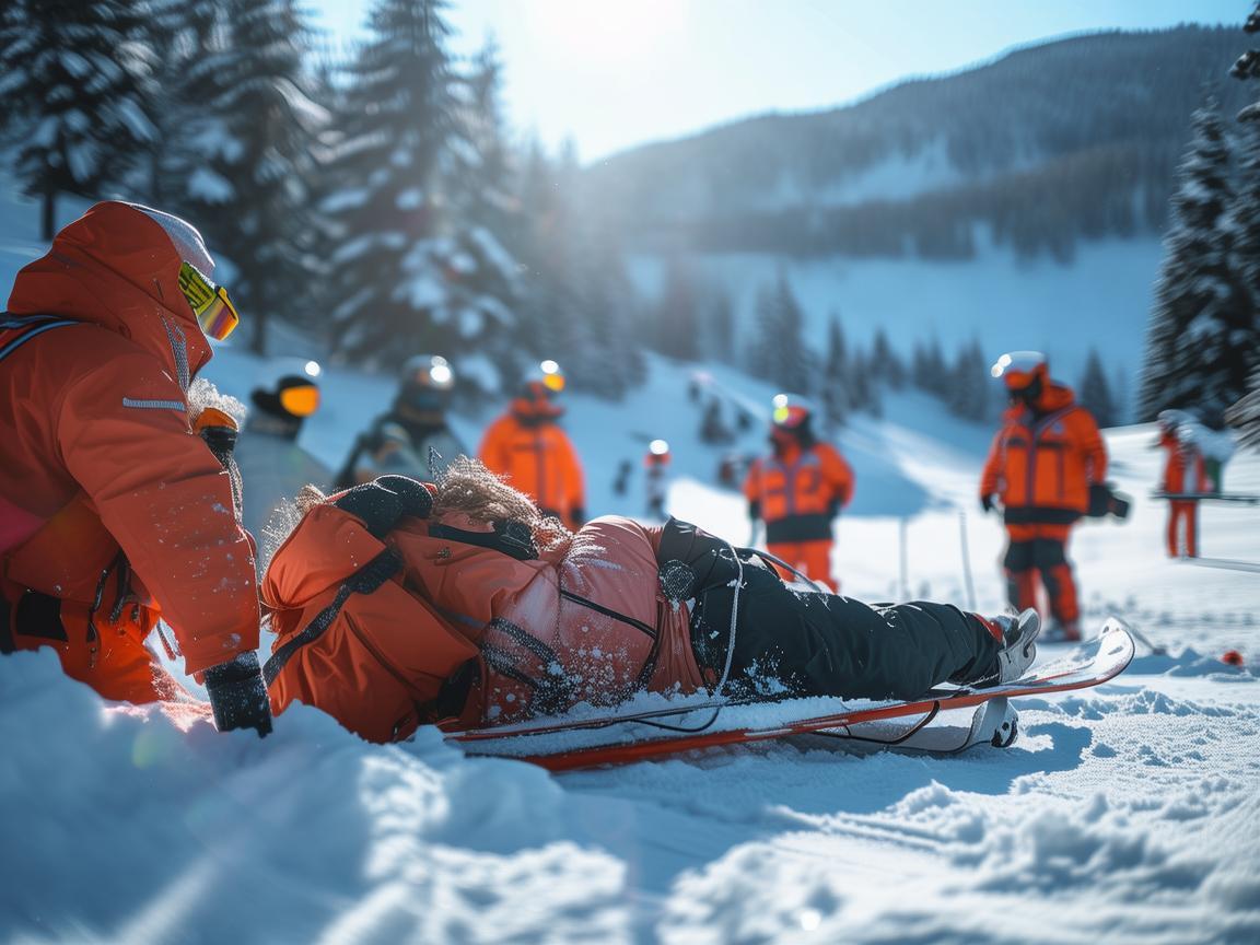 滑雪场地受伤的应急护理指南