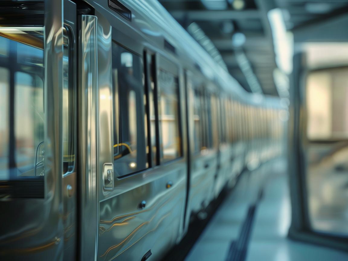 轻轨列车，医院里的别样生命通道